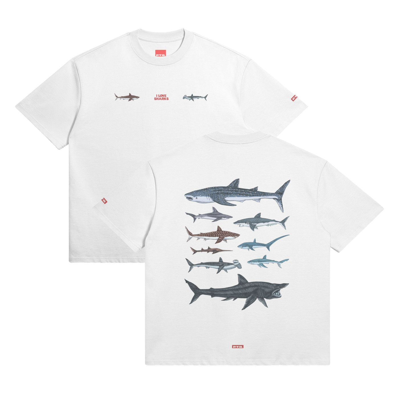 425GSM: I LOVE SHARKS
